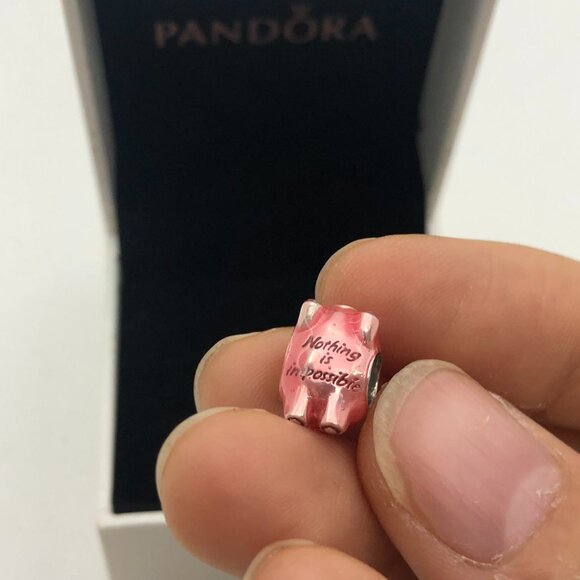 ✨🔥Pandora Flying Unicorn Pig Charm - Picture 10 of 10